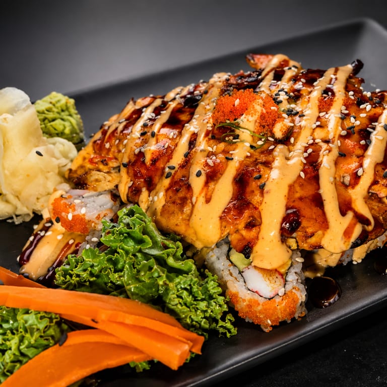 Dinner at Our Sushi Bar